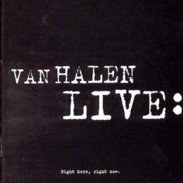 Live: Right Here Right Now