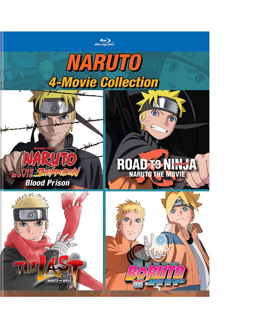 Naruto: 4-Movie Collection (BD) [Blu-ray]