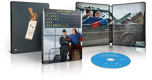 Planes, Trains & Automobiles Limited Edition-Steelbook [Blu-ray + Digital Copy]