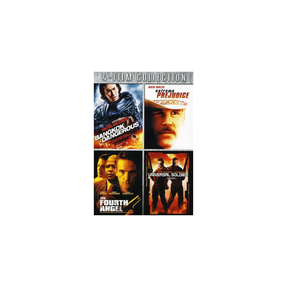 Four-Film Collection (Bangkok Dangerous / Extreme Prejudice / The Fourth Angel / Universal Soldier)
