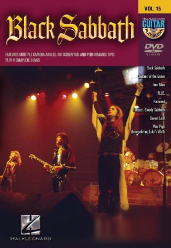 Black Sabbath - Guitar Play-Along DVD Vol.15
