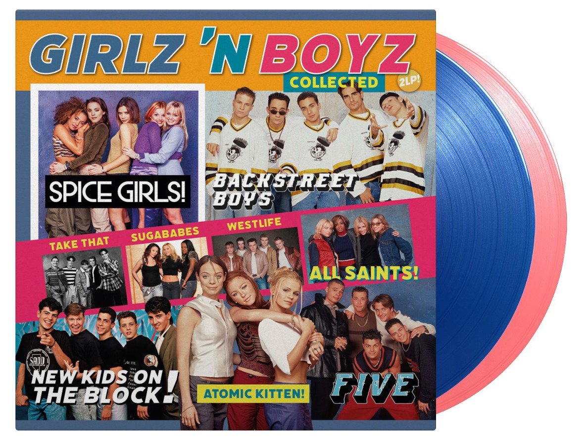 Girlz N Boyz Collected / Various - Limited 180-Gram Blue & Pink Colored Vinyl