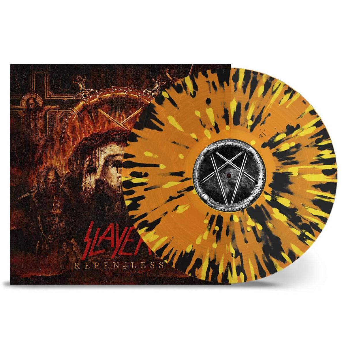 Repentless - Trans Orange Yellow Black Splatter