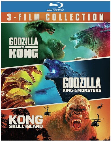 Godzilla vs. Kong/Godzilla: King of the Monsters/Kong: Skull Island (3 Film Bundle BD) [Blu-ray]