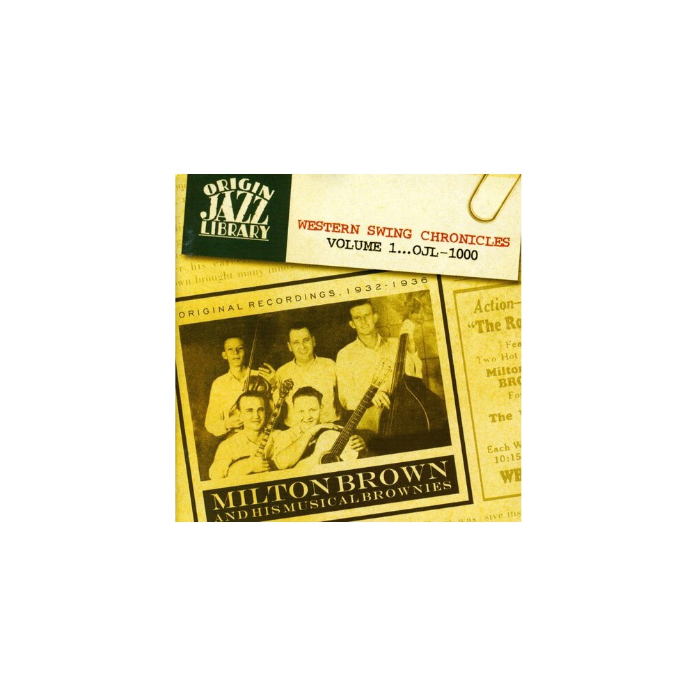 Western Swing Chronicles, Volume 1: Original Recordings 1932-1936