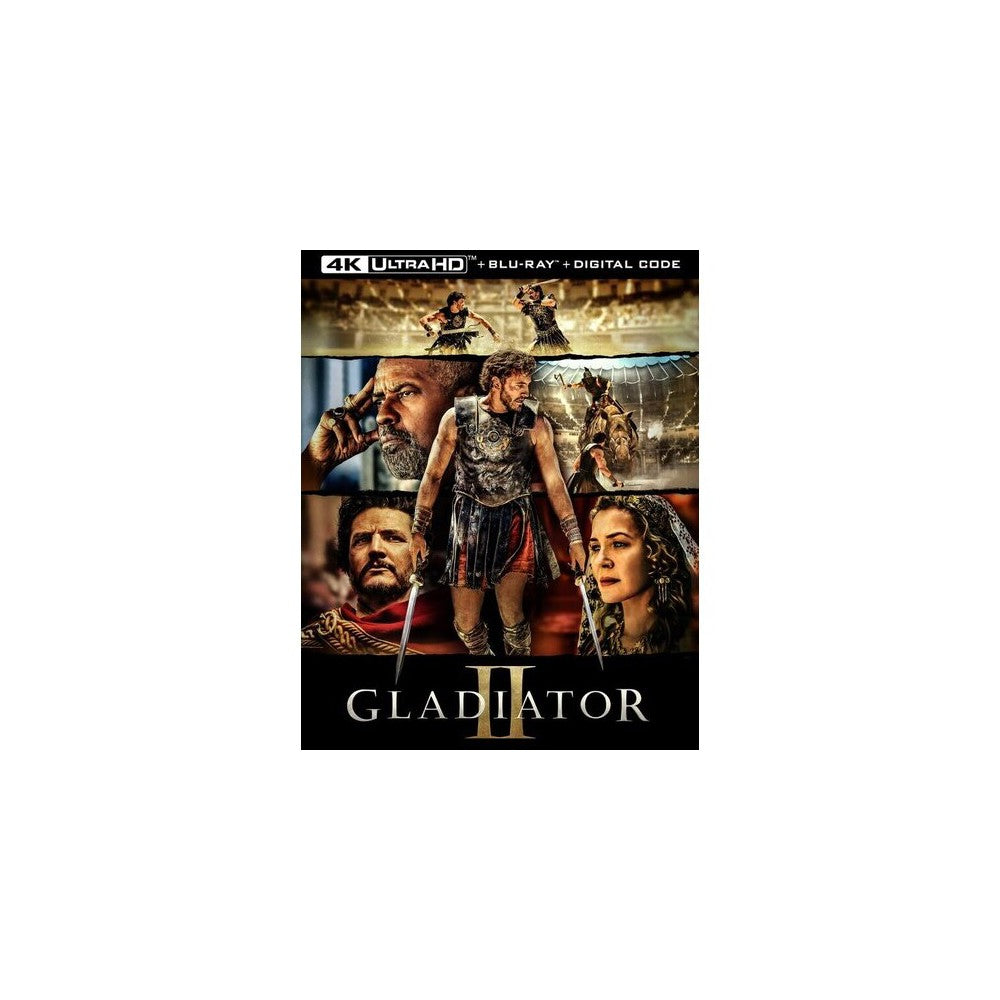 Gladiator II [4K UHD Steelbook + Blu-Ray + Digital]