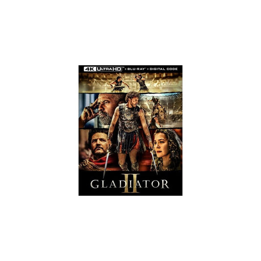 Gladiator II [4K UHD Steelbook + Blu-Ray + Digital]