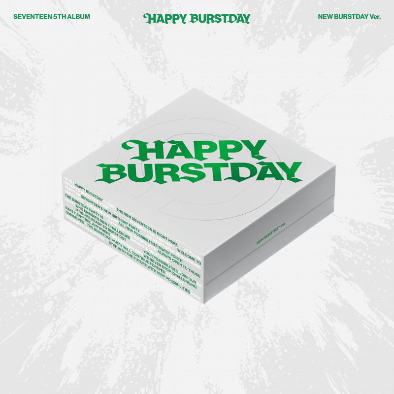 SEVENTEEN 5th Album 'HAPPY BURSTDAY'[NEW BURSTDAY Ver.]