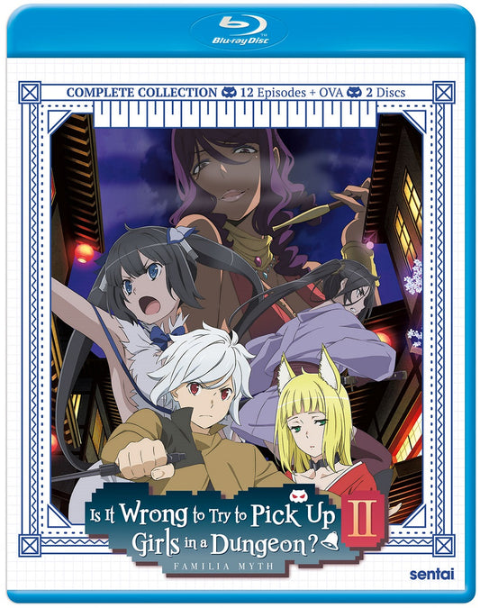Is It Wrong To Try To Pick Up Girls In A Dungeon: Season 2 [Blu-ray]