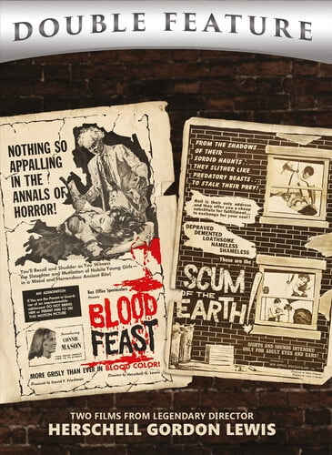 Blood Feast + Scum of the Earth (Double Feature) [DVD]