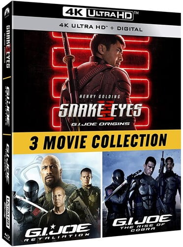 Snake Eyes: G.I. Joe Origins 3-Movie Collection [4K UHD]