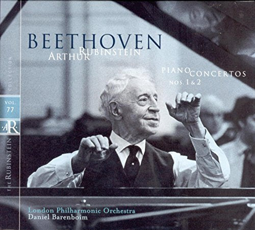 Rubinstein Collection, Vol. 77: Beethoven: Piano Concertos Nos. 1 and 2