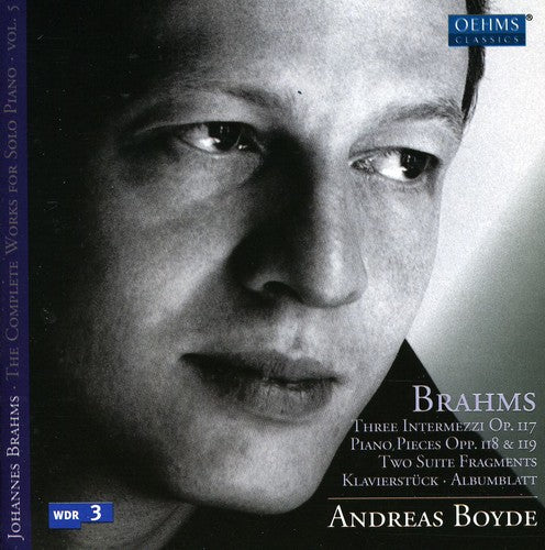 BRAHMS COMPLETE WORKS FOR KLAVIER PIANO-BOYDE ANDREAS