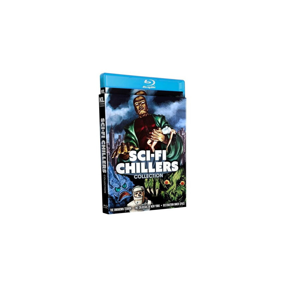 Sci-Fi Chillers Collection [The Unknown Terror / The Colossus of New York / Destination Inner Space] [Blu-ray]