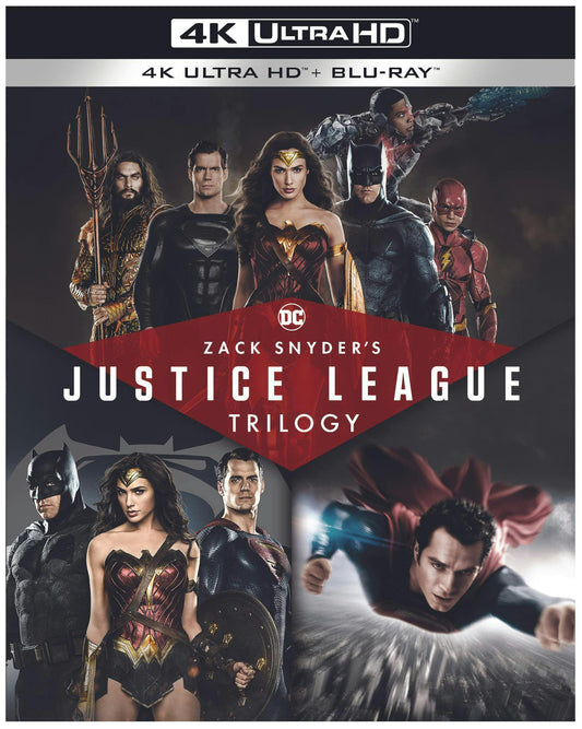 Zack Snyder's Justice League Trilogy (4K Ultra+ Blu-ray) [4K UHD]