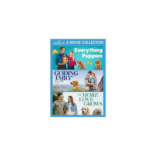Hallmark 3-Movie Collection: Everything Puppies / Guiding Emily / The More Love Grows