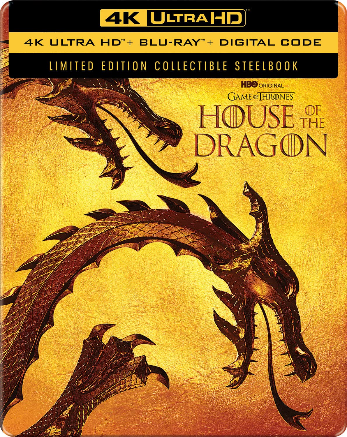 House of the Dragon: The Complete First Season (Steelbook) [4K UHD]