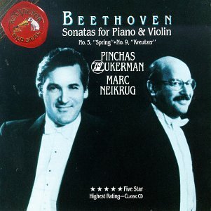 Beethoven:Sonatas for Piano & Violin - No. 5: Spring & No. 9: Kreutzer