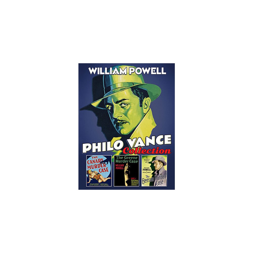 Philo Vance Collection [The Canary Murder Case / The Greene Murder Case / The Benson Murder Case] [Blu-ray]