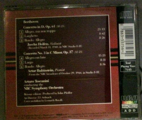 Violin Concerto (Op 61), Piano Concerto No. 3 (Op 37)