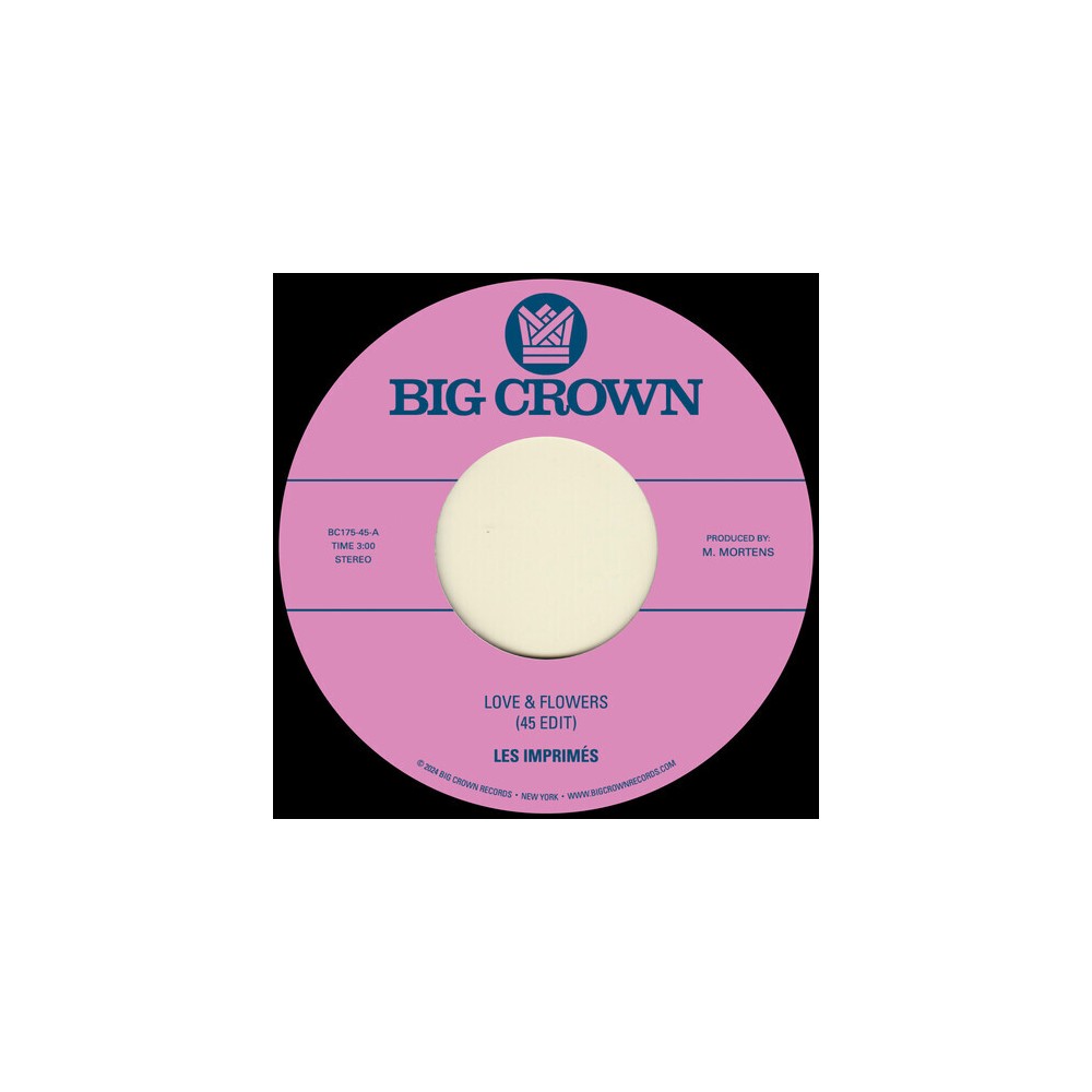 Les Imprimés - Love & Flowers / You (7") [Vinyl]