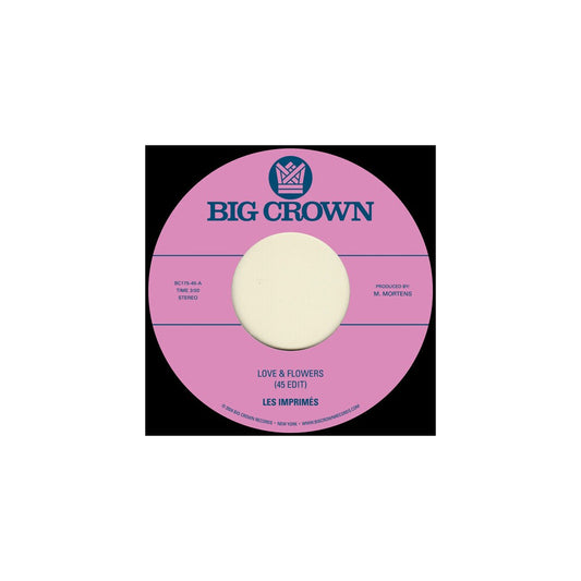 Les Imprimés - Love & Flowers / You (7") [Vinyl]