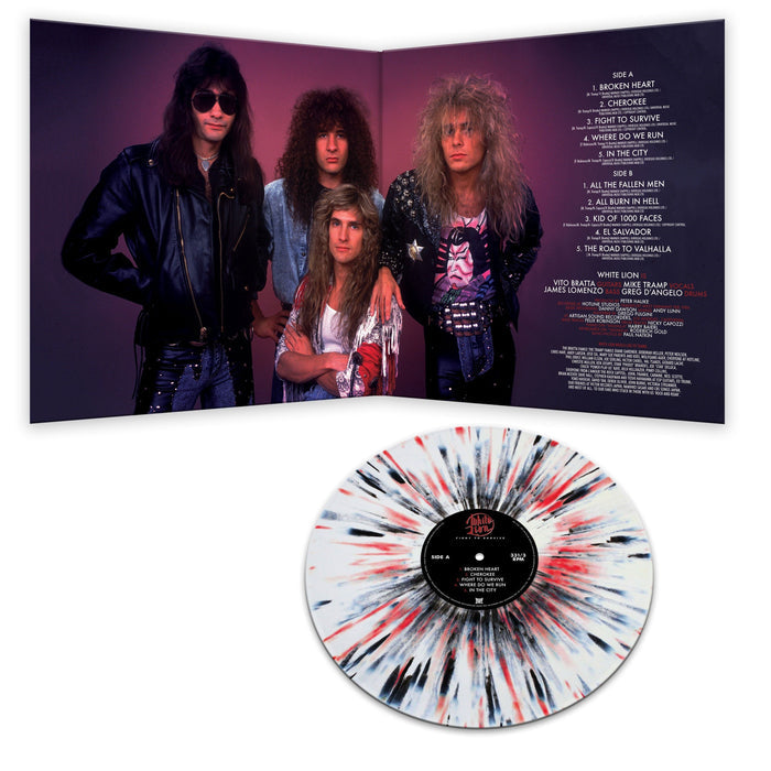 Fight To Survive - WHITE/BLACK/RED SPLATTER