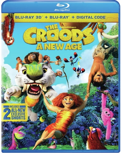 The Croods: A New Age [Blu-ray 3D + Blu-ray + Digital Combo Pack]