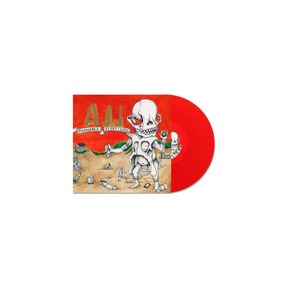 AJJ - Disposable Everything [Explicit Content] (ndie Exclusive, Colored Vinyl, Red) - Vinyl