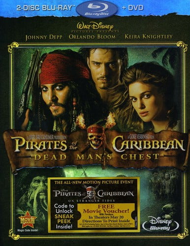 Pirates Of The Caribbean: Dead Man's Chest (Three-Disc Blu-ray/DVD Combo)