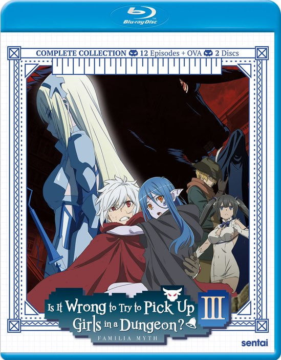 Is It Wrong to Pick Up Girls in a Dungeon? 3 [Blu-ray]