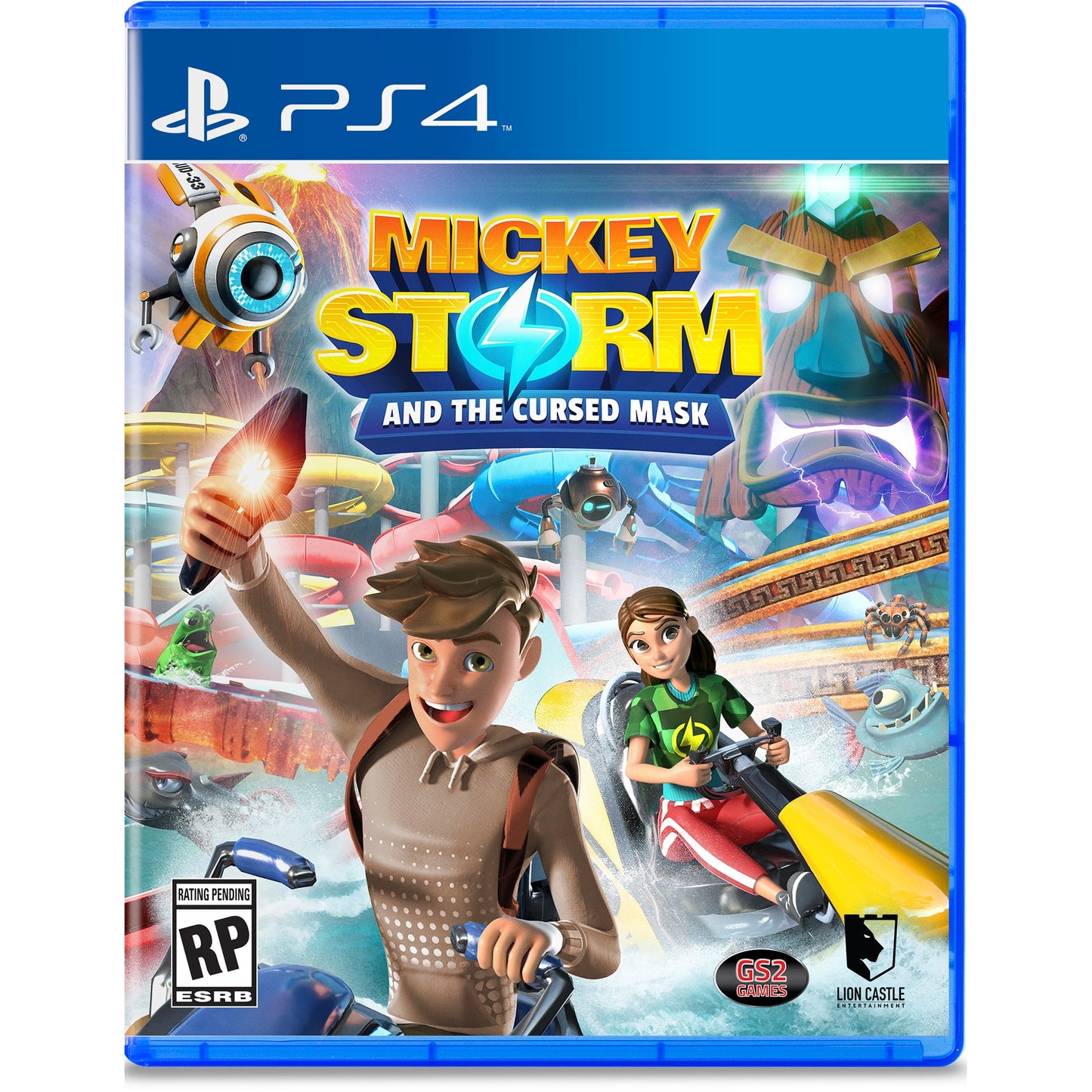 Mickey Storm and the Cursed Mask for PlayStation 4