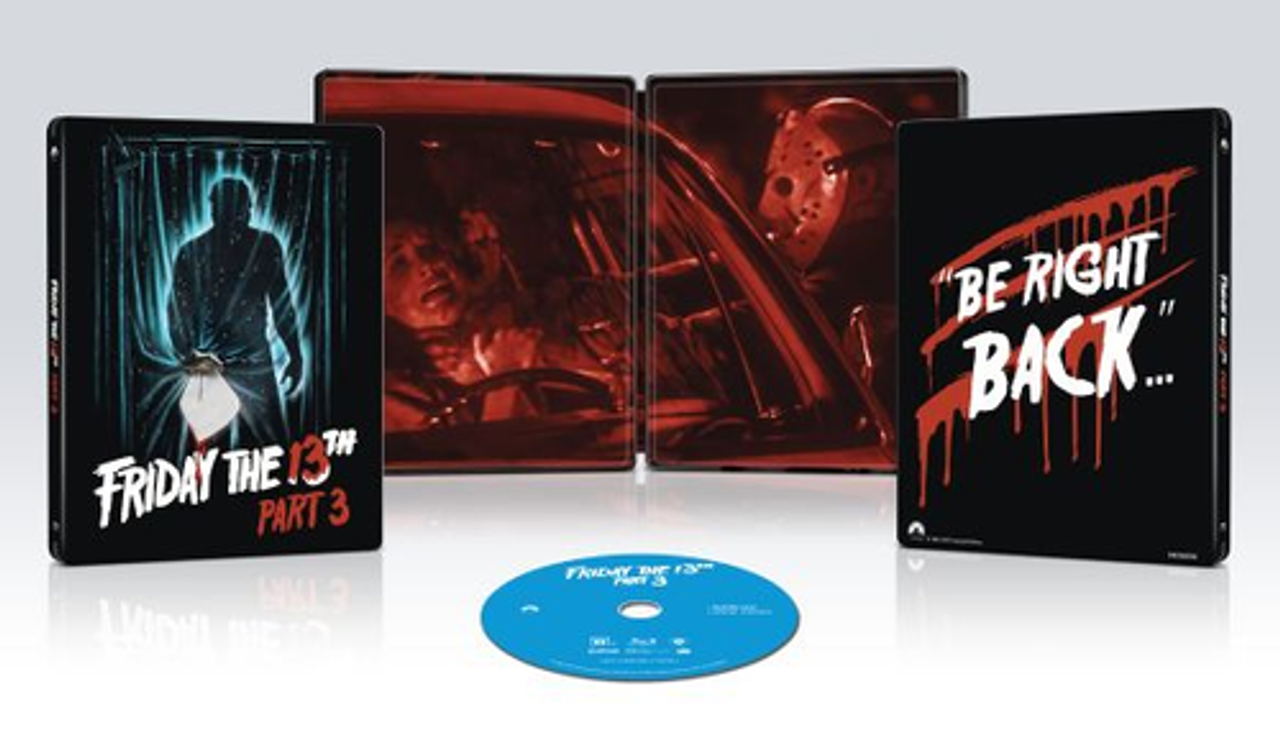 Friday the 13th Part 3 - 40th Anniversary Limited Edition Steelbook [Blu-ray]