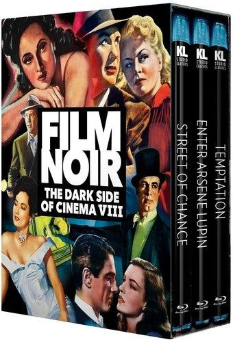 Film Noir: The Dark Side of Cinema VIII [Street of Chance / Enter Arsene Lupin / Temptation]