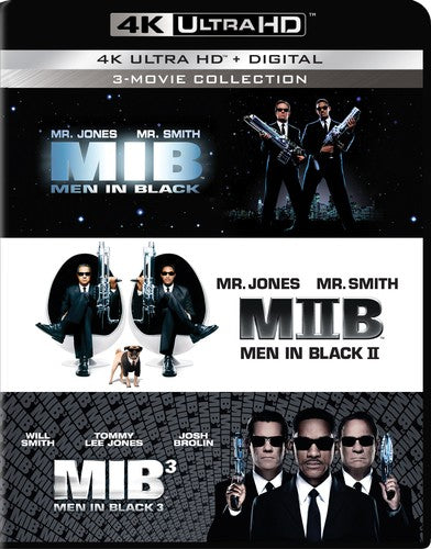 Men in Black (1997) / Men in Black 3 / Men in Black II - Set [4K UHD]