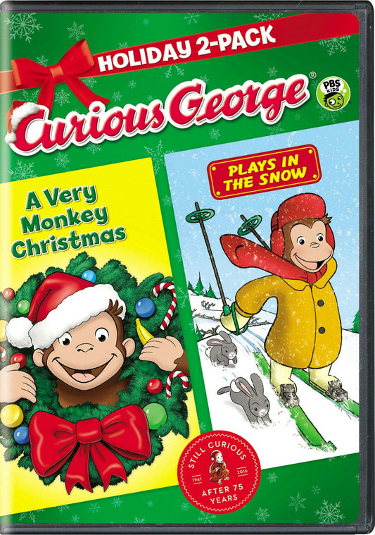 Curious George: Holiday 2-Pack (Curious George: A Very Monkey Christmas / Curious George: Plays in the Snow and Other Awesome Activities
