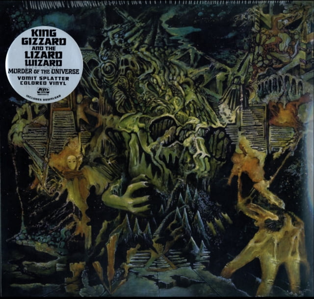 Murder Of The Universe [LP][Transparent Green w/Mustard Yelow S