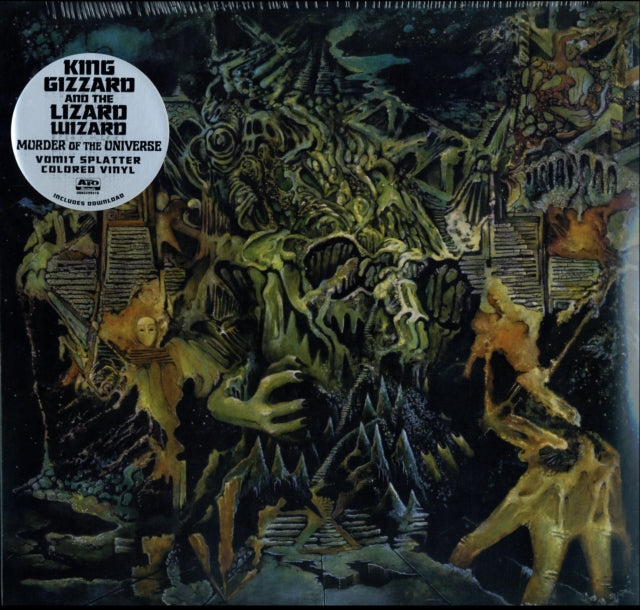 Murder Of The Universe [LP][Transparent Green w/Mustard Yelow S