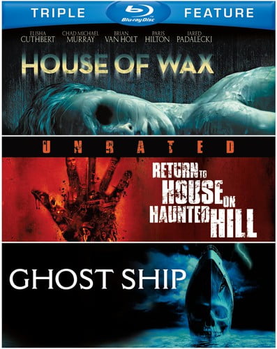 House of Wax (2005) / Return to House on Haunted Hill / Ghost Ship (BD) (3FE) [Blu-ray]
