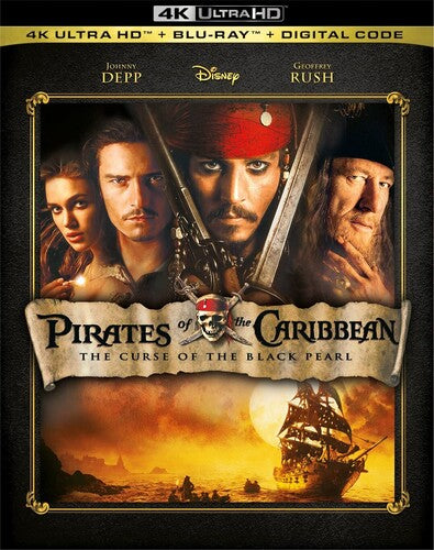 Pirates of the Caribbean: The Curse of the Black Pearl (Feature) [Blu-ray]