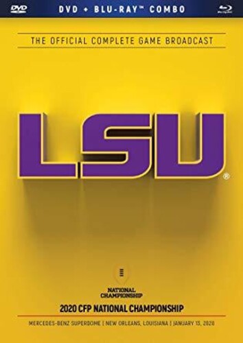 2020 CFP National Championship LSU (DVD+BD Combo)