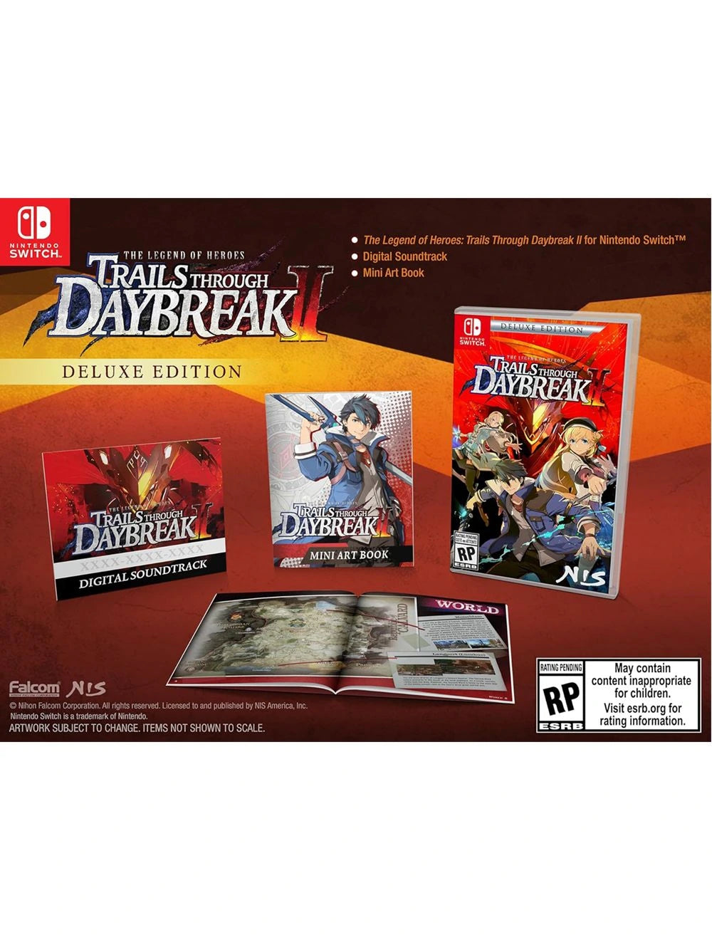 The Legend of Heroes: Trails through Daybreak II Deluxe Edition - Nintendo Switch