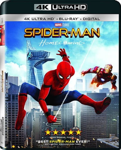 Spider-Man: Homecoming [4K Ultra HD] [Blu-ray]