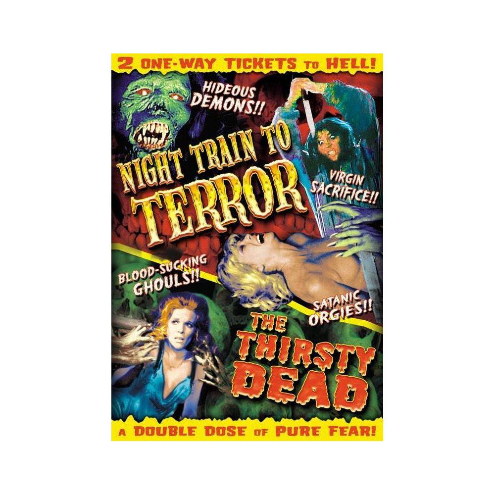 Horror Double Feature (Night Train to Terror / The Thirsty Dead)