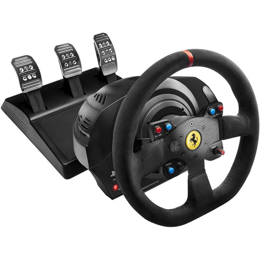 Thrustmaster T300 Ferrari Integral Racing Wheel Alcantara Edition Racing Wheel with pedals Compatible with (PS5, PS4, PC)