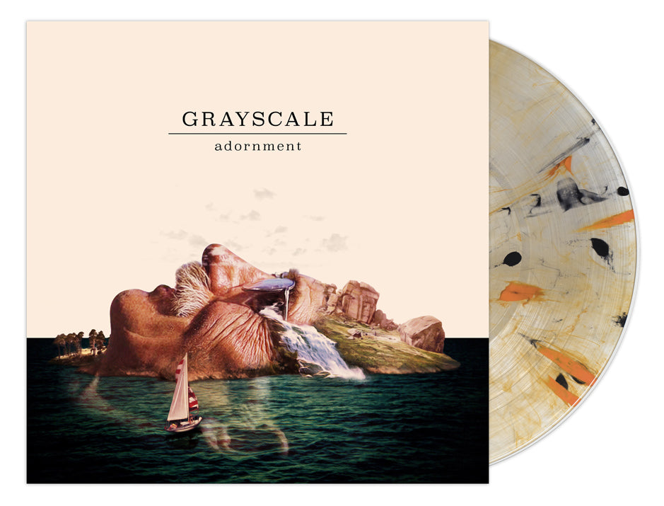 Adornment [LP][Clear w/ Orange & Black Splatter]