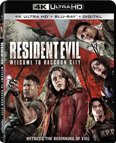 Resident Evil: Welcome To Raccoon City [4K UHD] [Blu-ray]