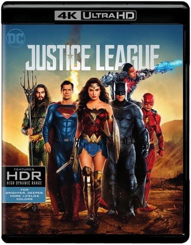 Justice League (2017) (4K UHD) [Blu-ray]
