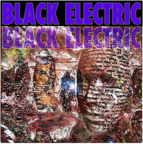 Black Electric (Purple / Blue with Splatter)