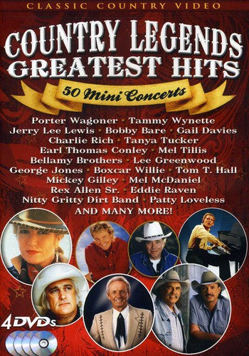 Country Legends: Greatest Hits - 50 Mini Concerts